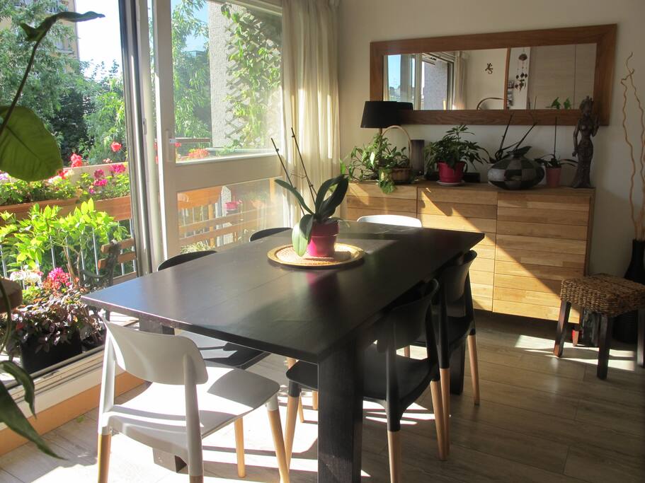 Coin repas, 6pers - Balcon accessible