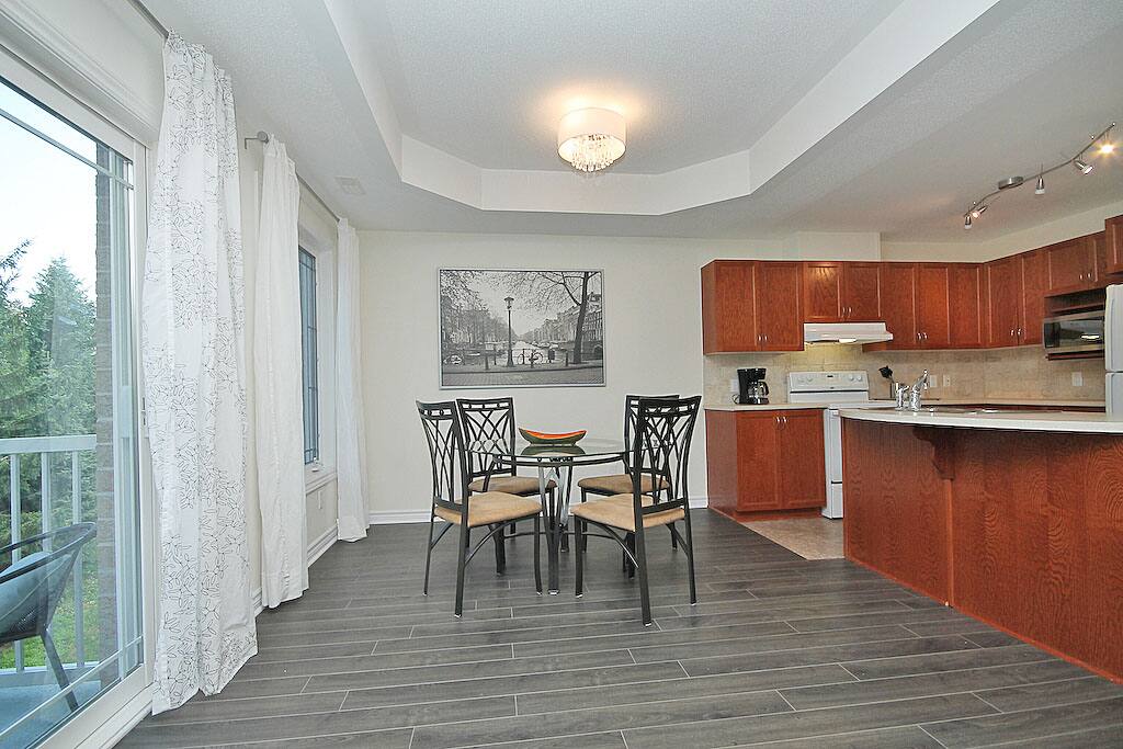 Spacious dining