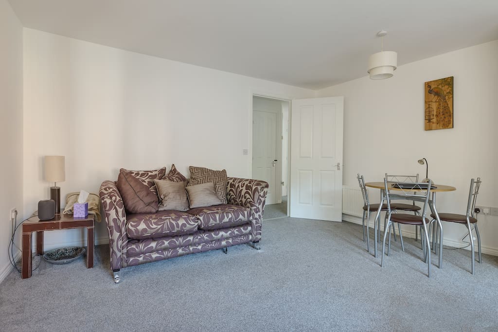 Lounge/ dining room.