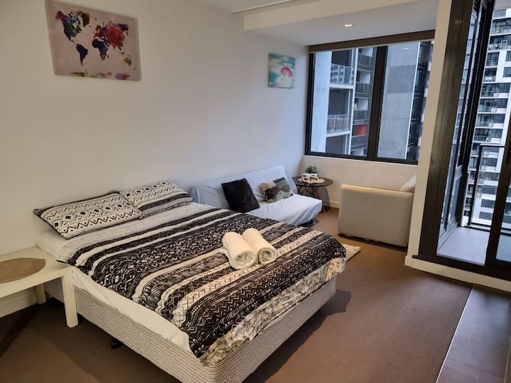 Tidy Studio Opposite Southern Cross Station - Melbourne