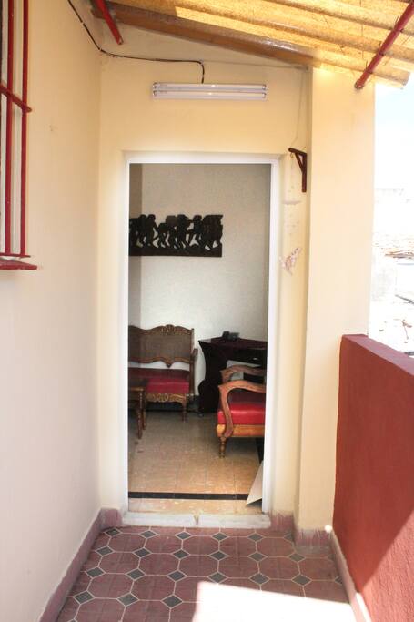 entrada del apartamento