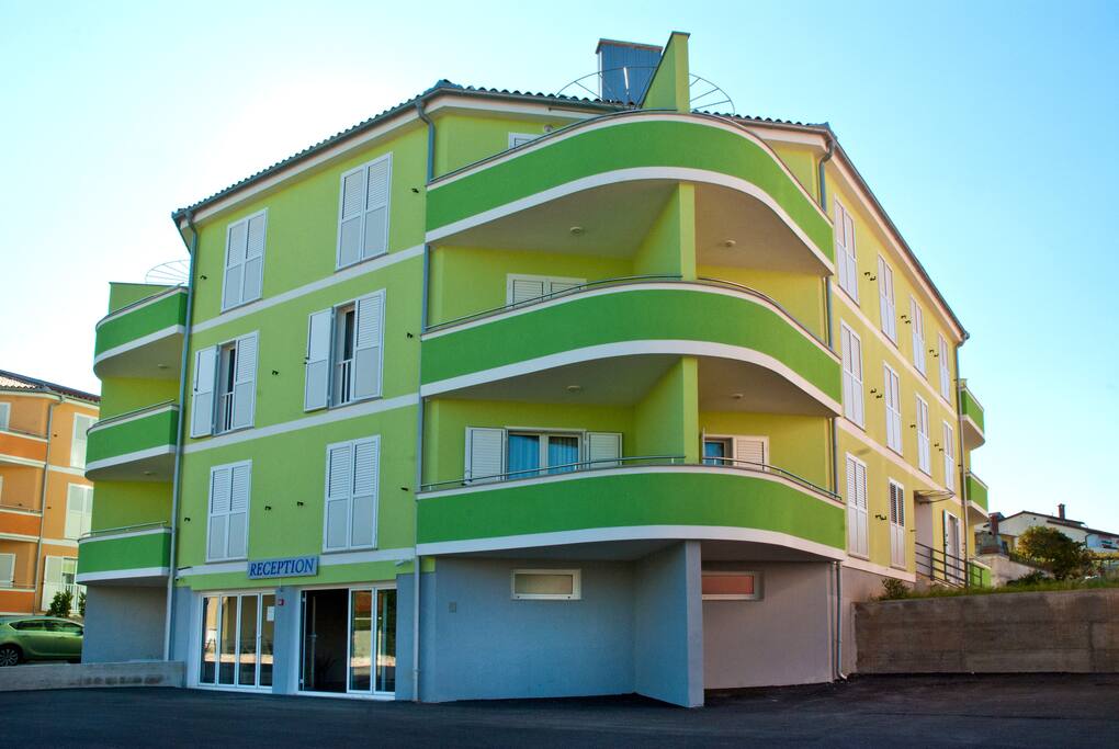 Reception building