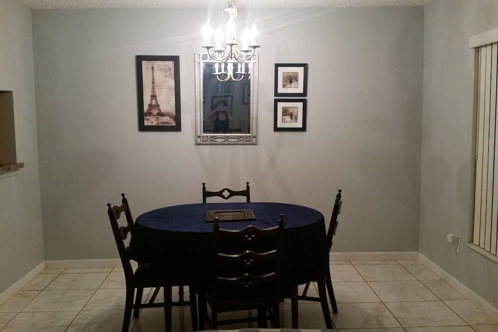 Dining area