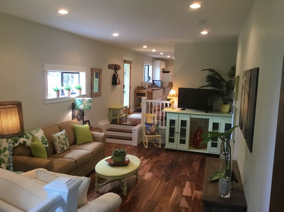 Living room w/ queen pullout