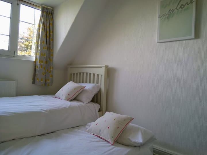 Rhinog Fach-slaapkamer met uitzicht op zee Uittrekbaar bed