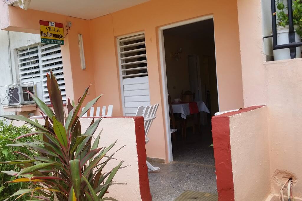 frente de la casa