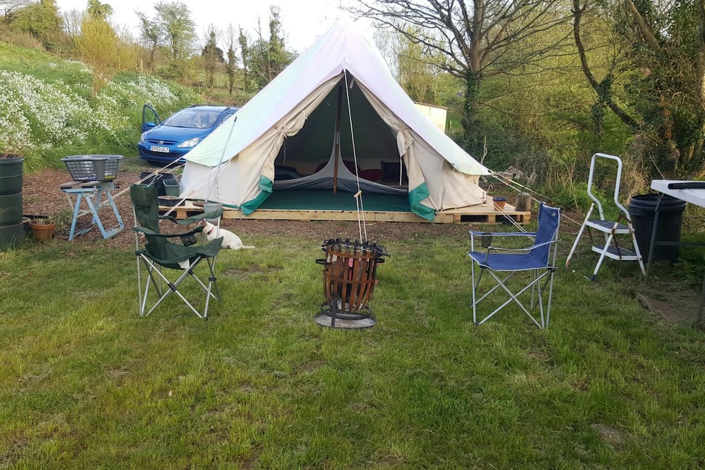 5m bell tent 2017