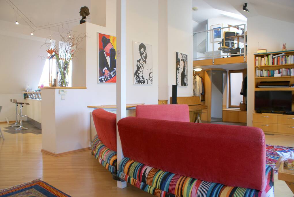 open living room