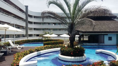 Imóvel de sucesso: Apart no Blue Marlin Resort Praia de Cotovelo- RN em Parnamirim