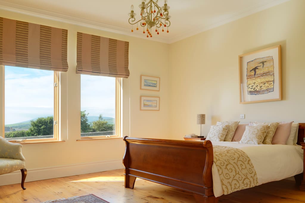 A spacious, light & airy double room awaits you overlooking Dingle