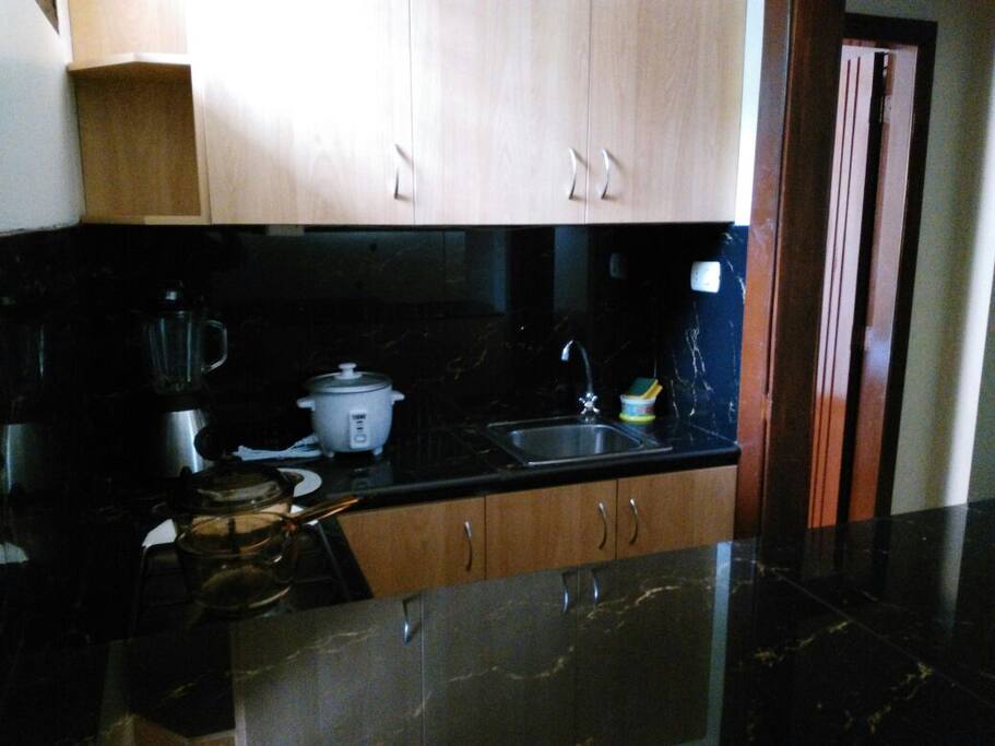 Cocina completamente equipada