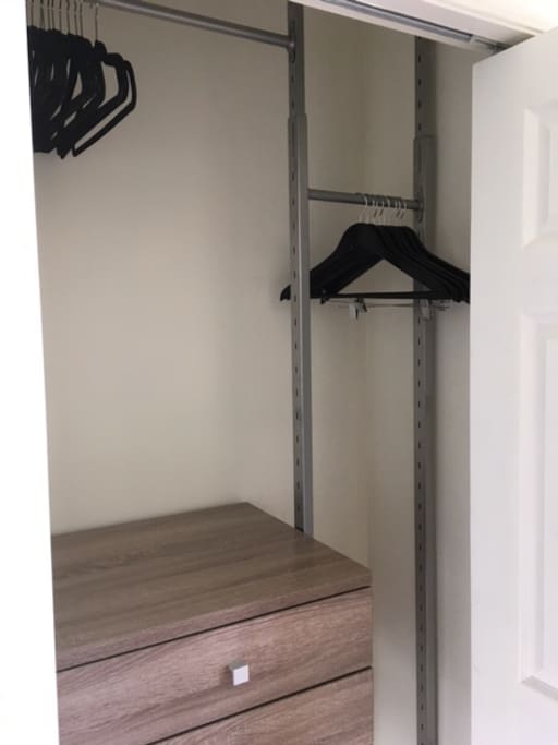 closet lots of hanging space