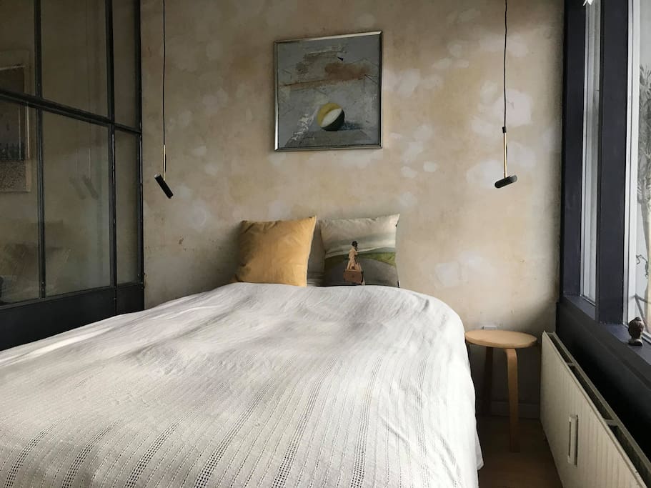 Comfortable bed for two