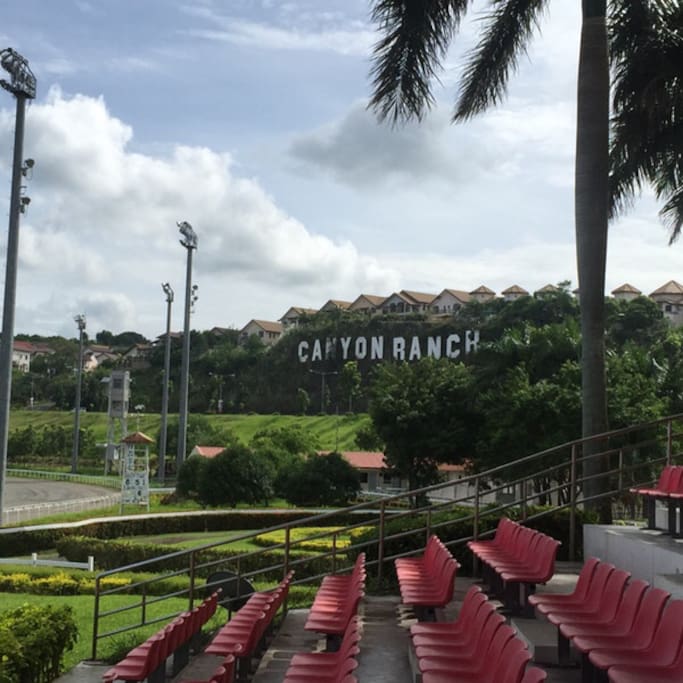 San Lazaro Leisure Park with the view of Canyon Ranch Sign