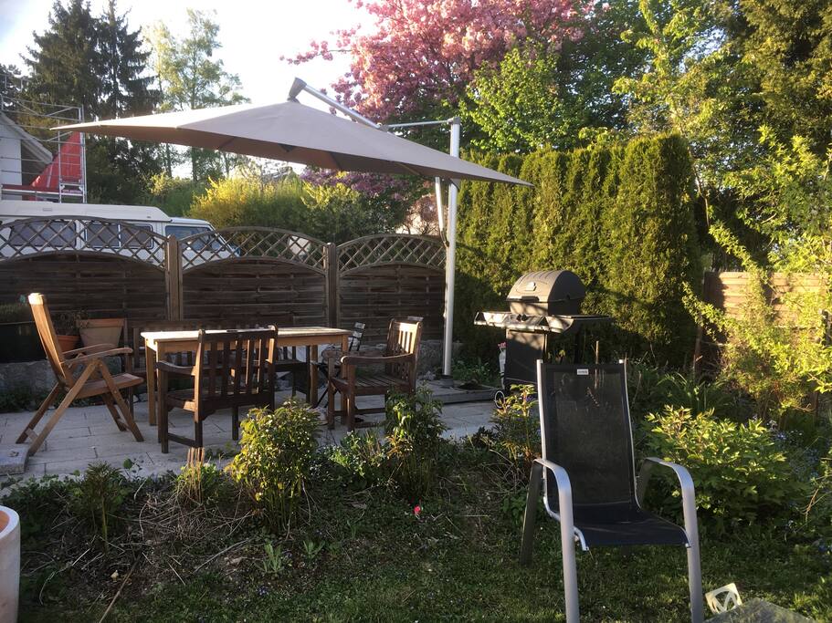 Terrasse mit Grill