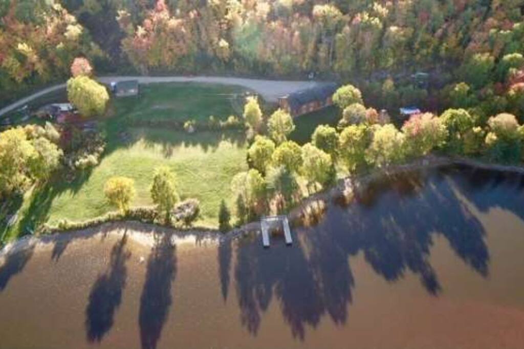 Ariel view to Appartment Building