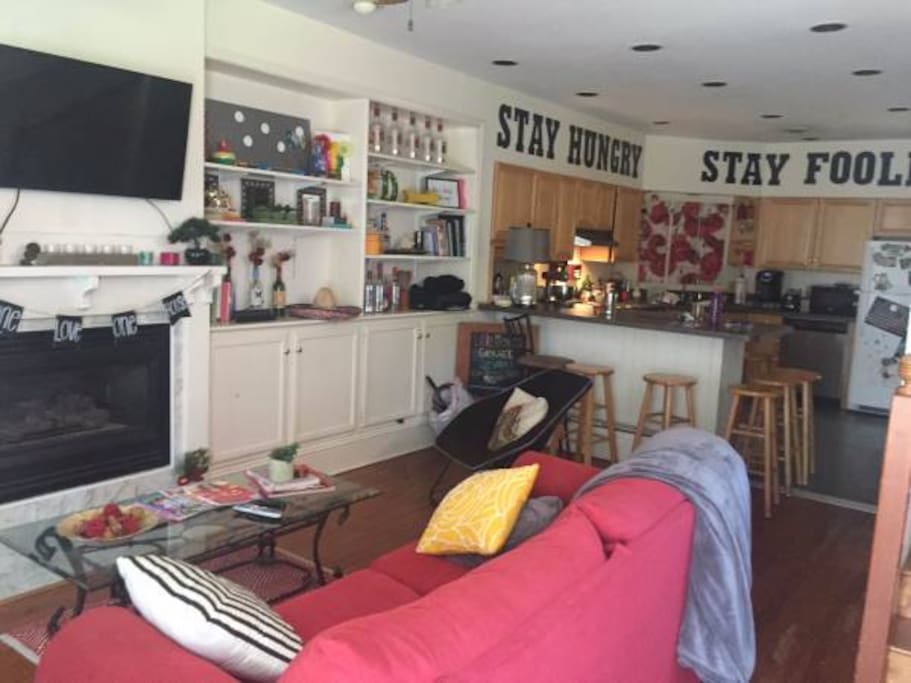 Furnished Living Room!