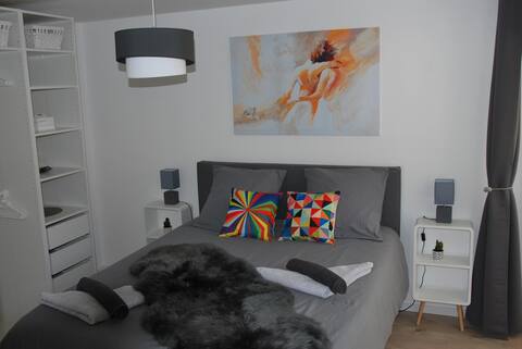 Le Cosy des 3 Pays  70m²+Private Parking