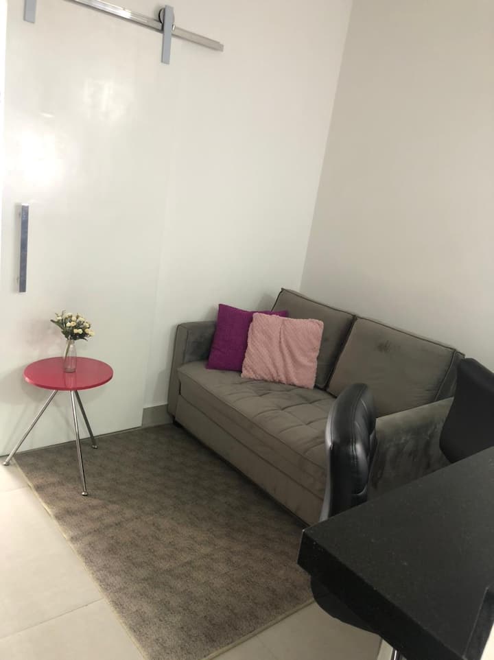 Apartamento Studio Moderno Praia De Itararé - Santos