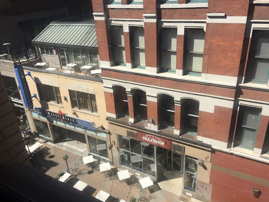 View from the living room window