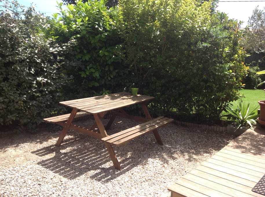 Petit jardin privatif