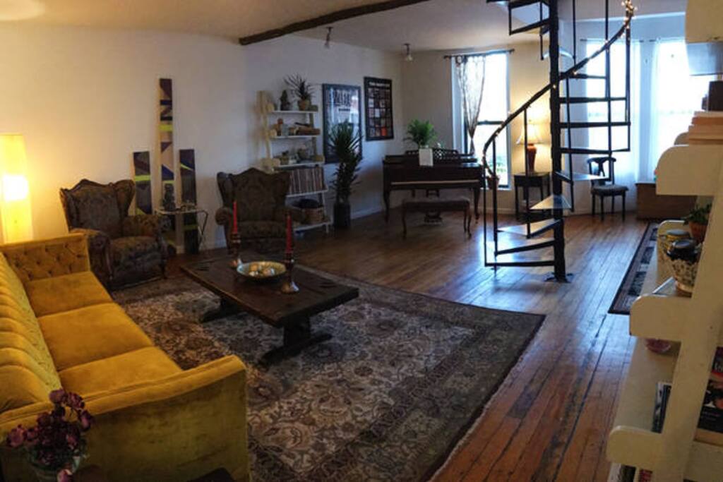 Shared living space.