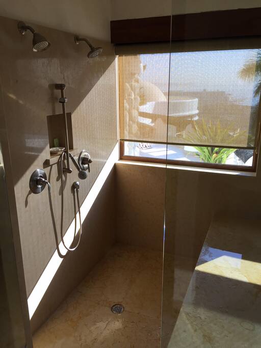 Master Bathroom Double Shower