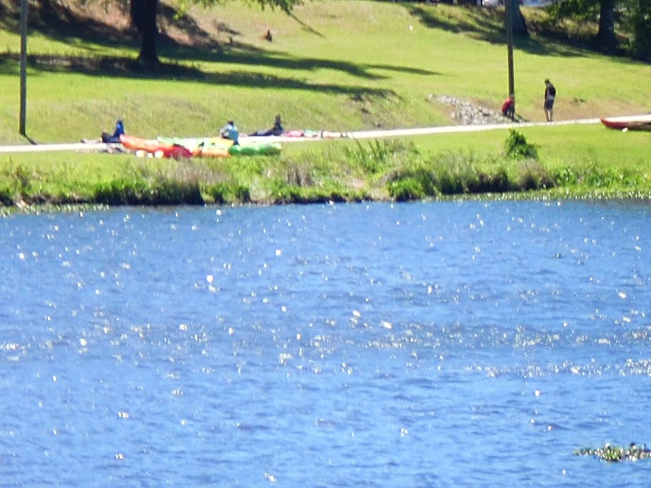 Lake Olmsted- enjoy hiking, biking, kayaking and disc golf!