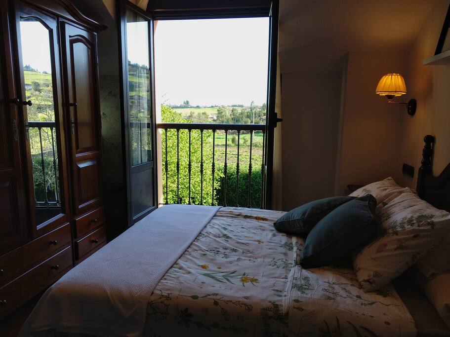 habitación y vistas