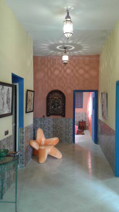Vue vers la chambre matisse