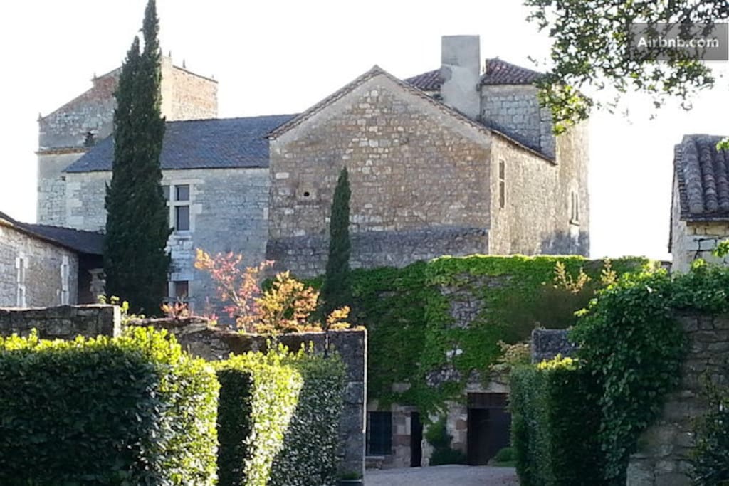 Vue générale du chateau