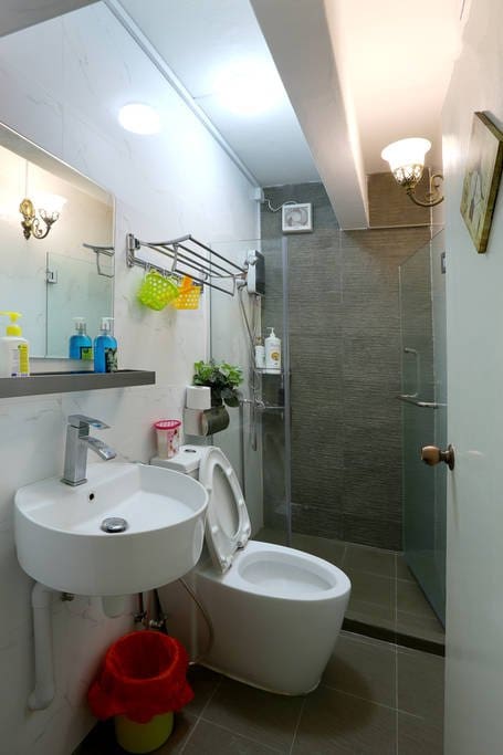 The second shared bathroom