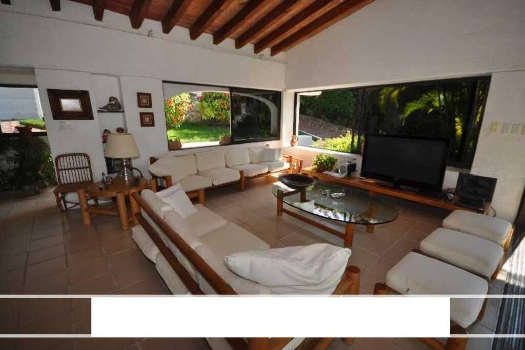 La Sala de la casa, la comodidad y la Vista