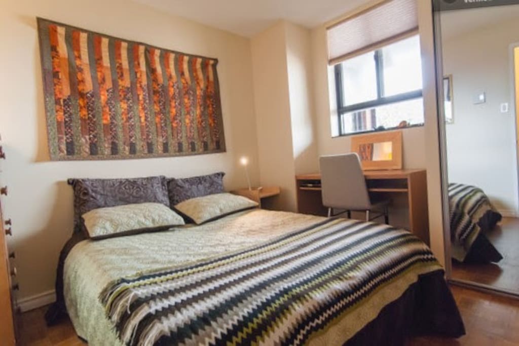 Queen bed in your bedroom