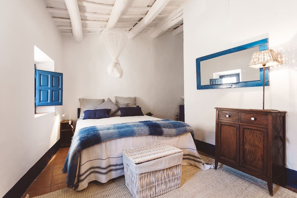 The bedroom of an authentic fisherman's house. Begur. Costa Brava.