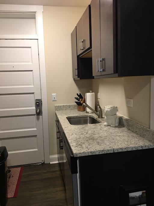 All new finishes in kitchen