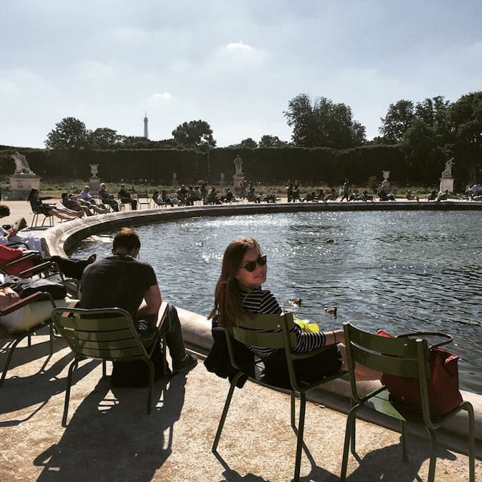 Photo of Tuileries Garden in Tuilerie