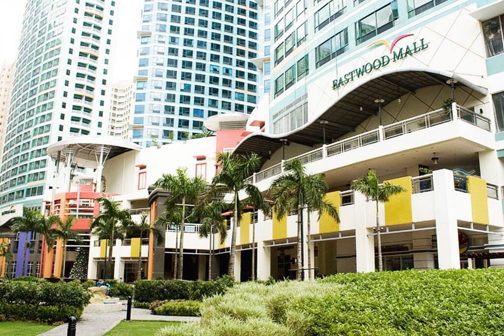 Beside Eastwood mall