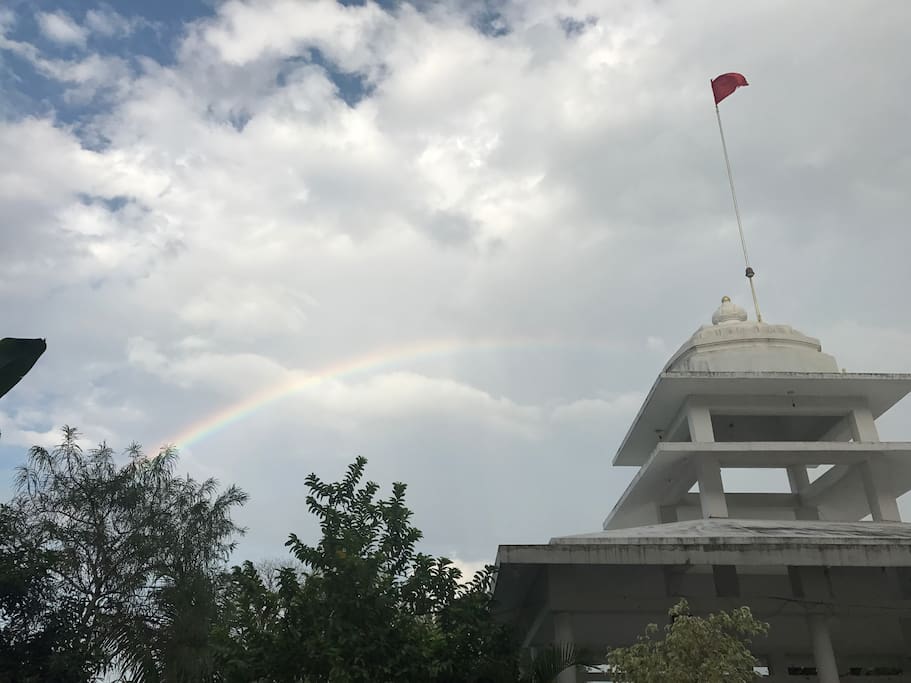 How often do we see a rainbow? Well here in Monsoon, quite soon. :)