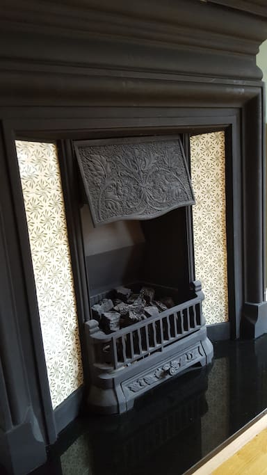 Victorian fireplace