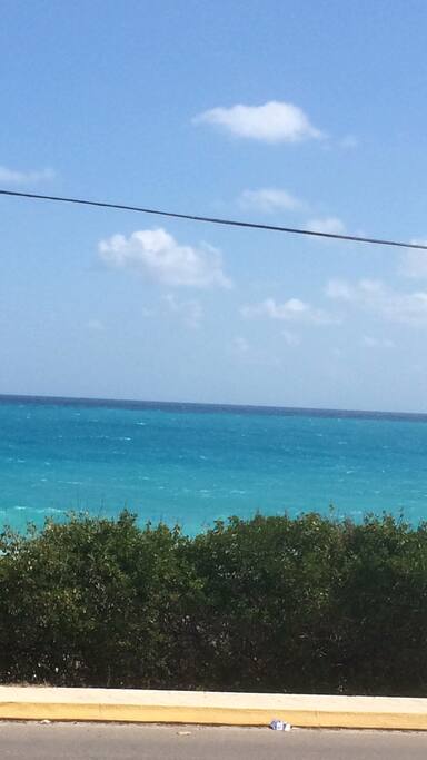 View from bedroom window