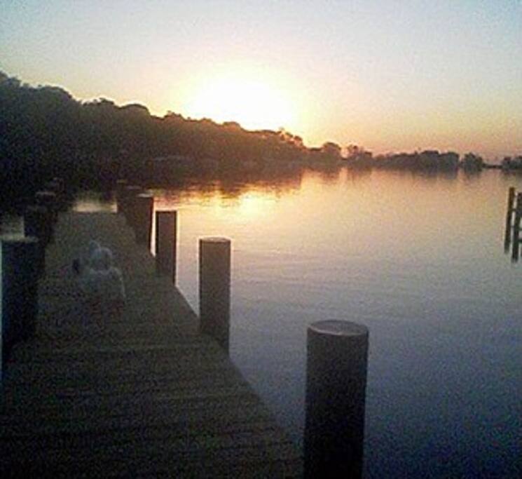 Sunrise from the pier