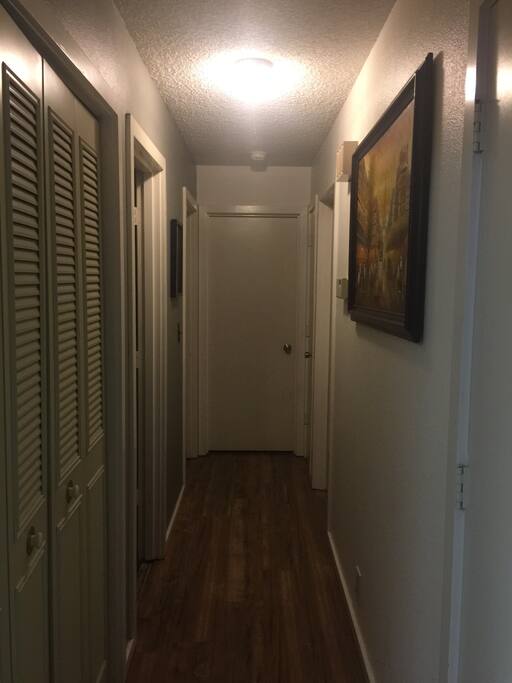 Hallway with a sweet painting