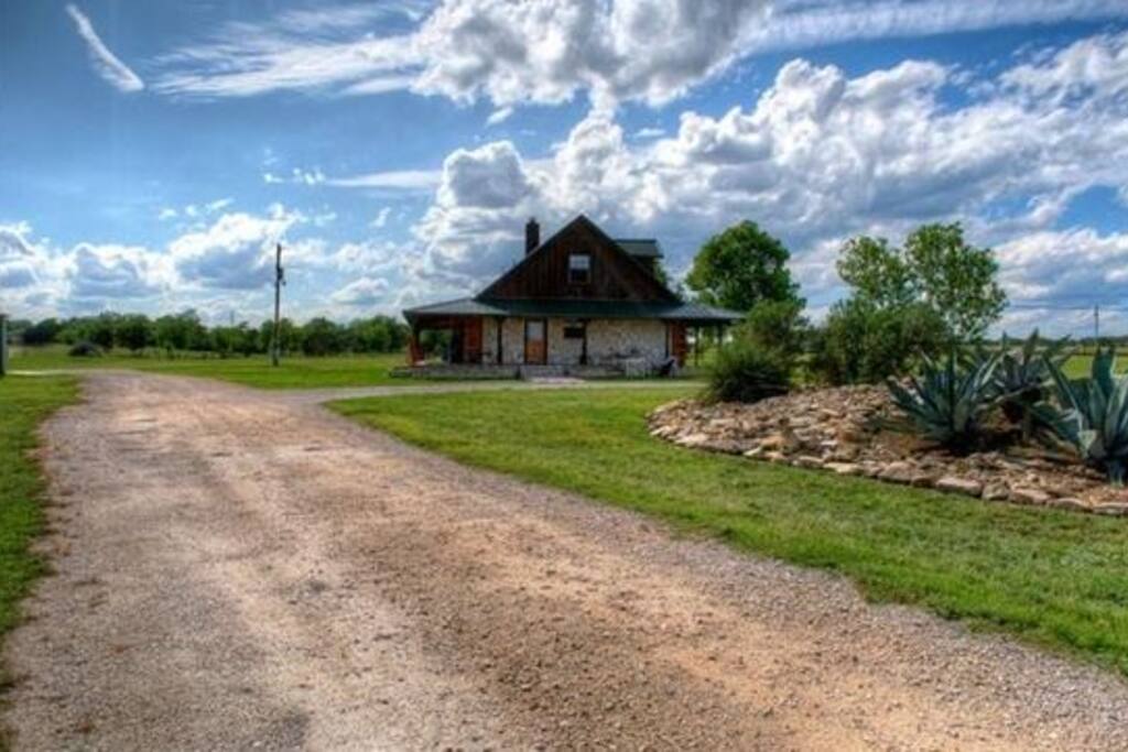 View from road
