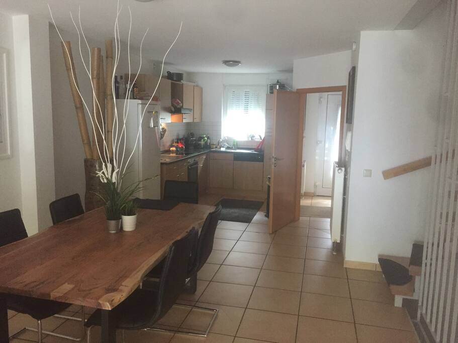 Dining room and kitchen first floor