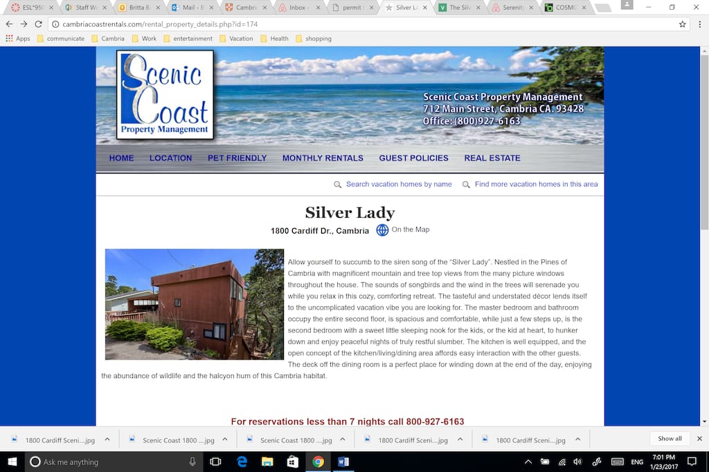 Here is direct booking info.