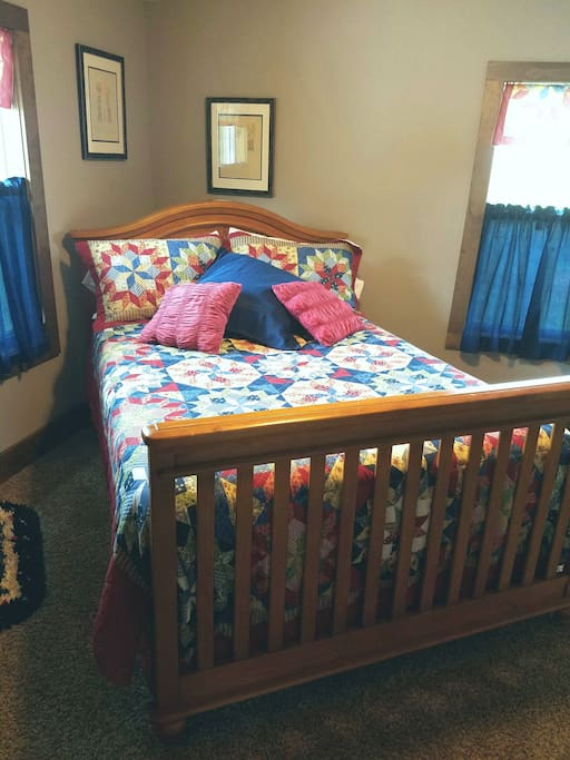 Bedroom #1, full size bed.