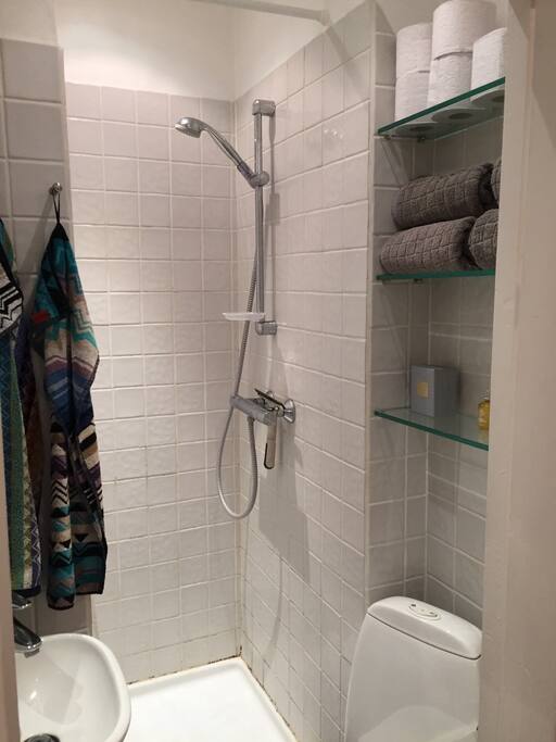 Bathroom and toilet