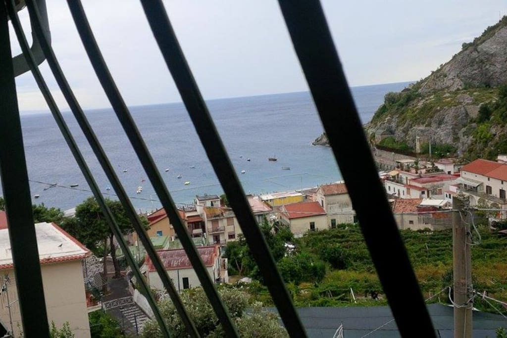 vista dall'appartamento