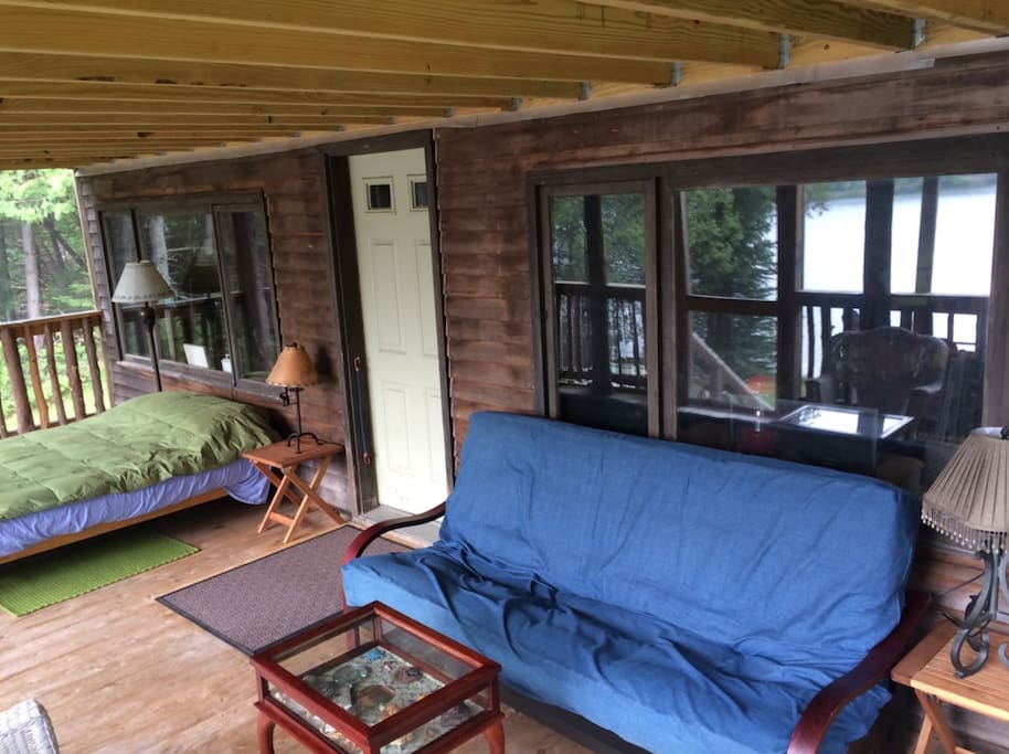 12 X 24 Screen porch - great for sleeping.